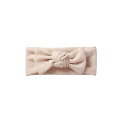 CASHMERE HEADBAND BOW