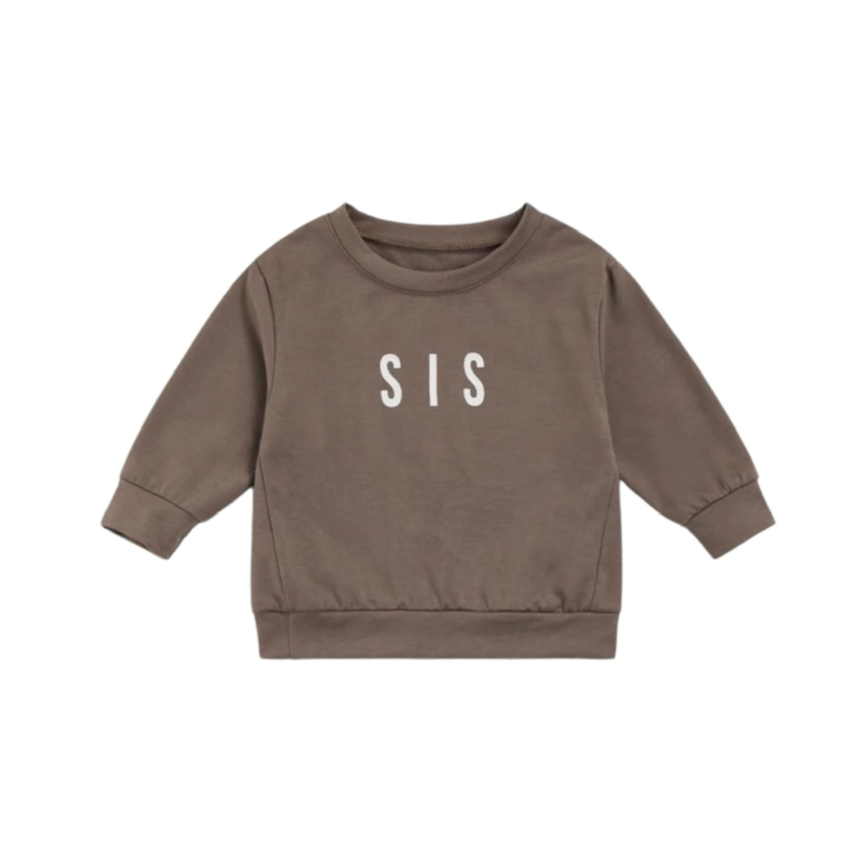 "SIS" LONG SLEEVE PULLOVER