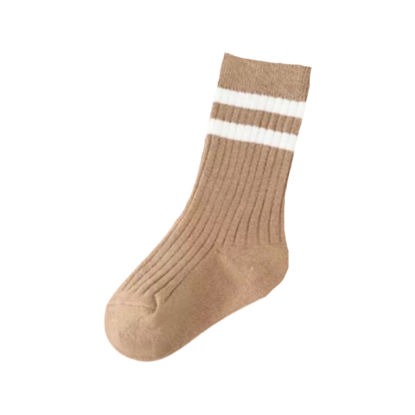 RIBBED DOUBLE RINGER SOCKS