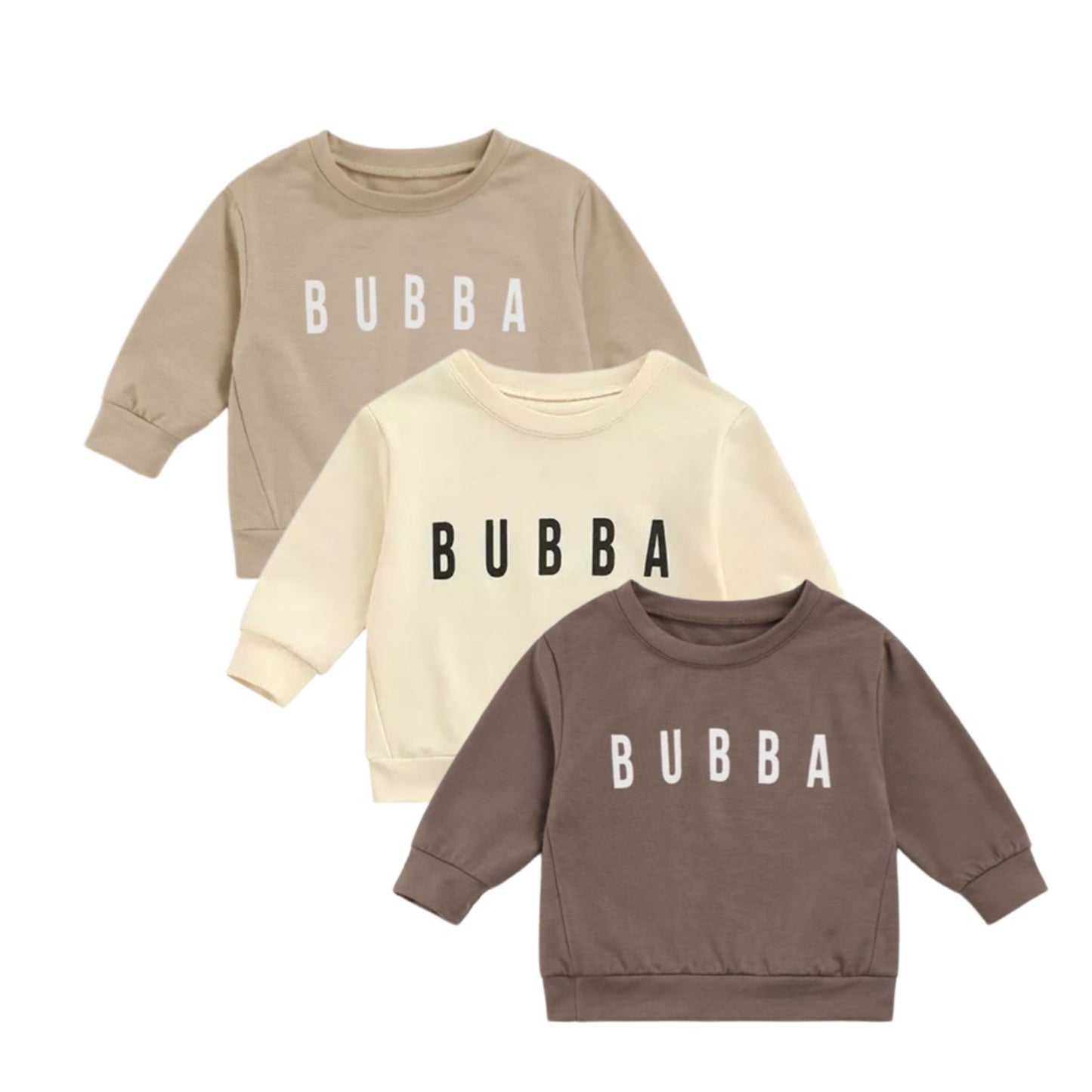 "BUBBA" LONG SLEEVE PULLOVER