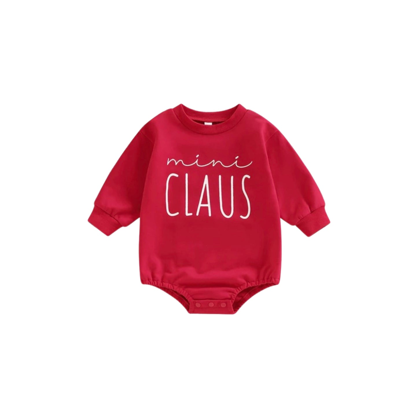 MINI CLAUSE ROMPER