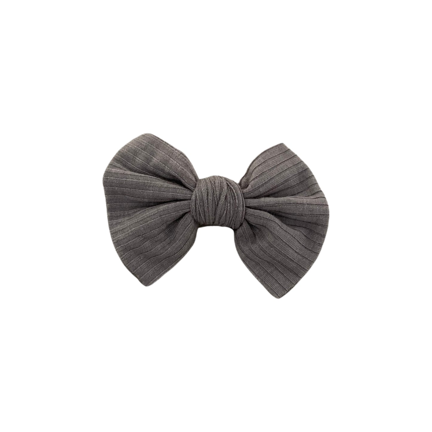 RIBBED BOW HEADBAND