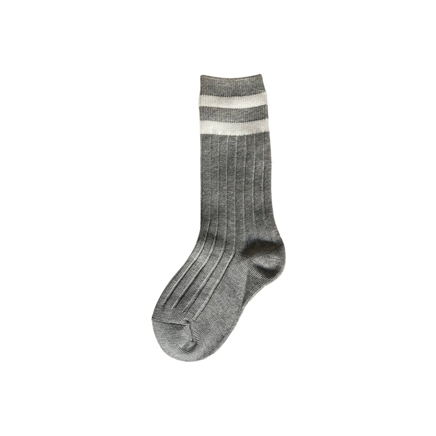 RIBBED DOUBLE RINGER SOCKS