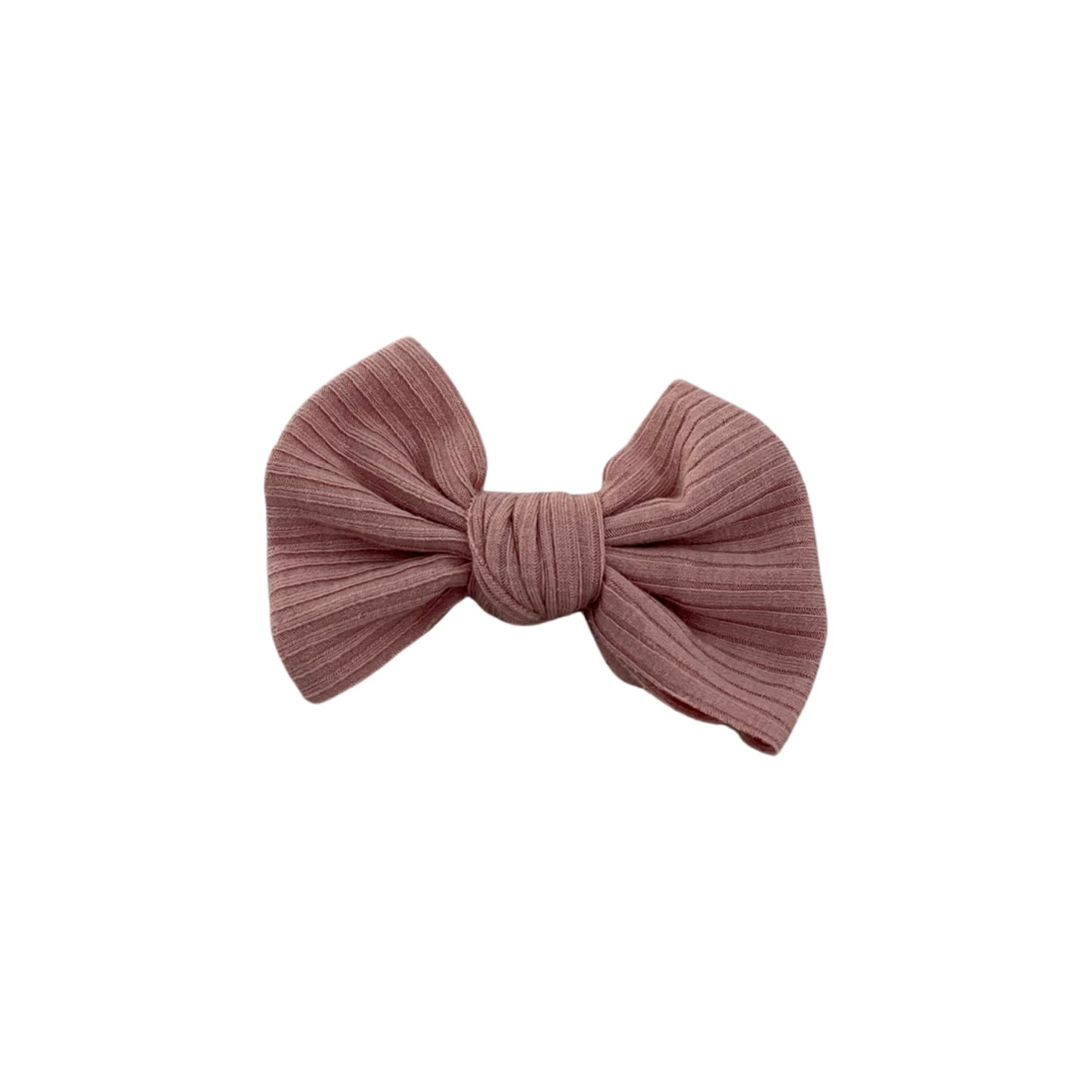 RIBBED BOW HEADBAND