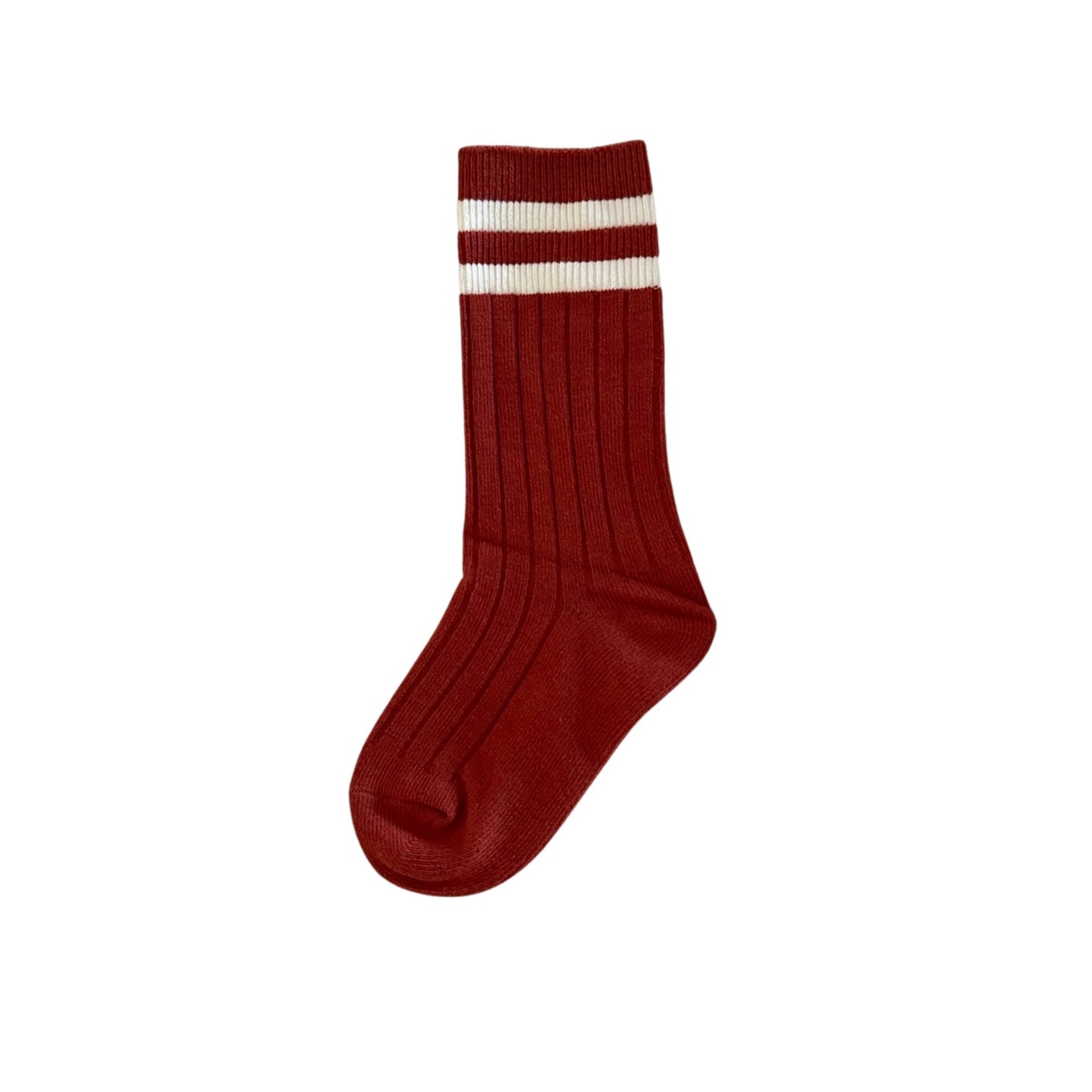 RIBBED DOUBLE RINGER SOCKS