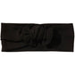RIBBED TURBAN HEADBAND BOW